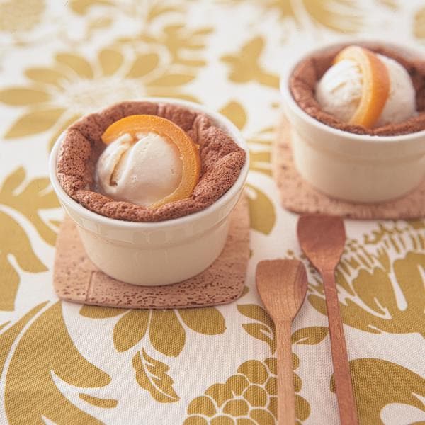 スフレ・オ・ショコラ＆オランジュ