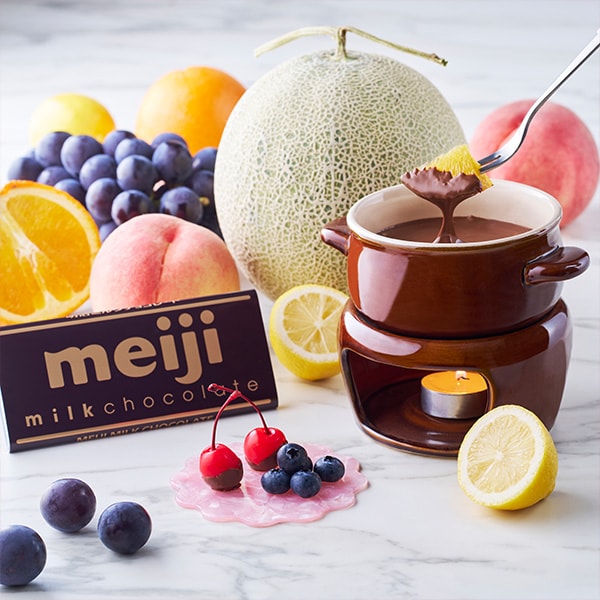 贅沢フルーツチョコフォンデュ